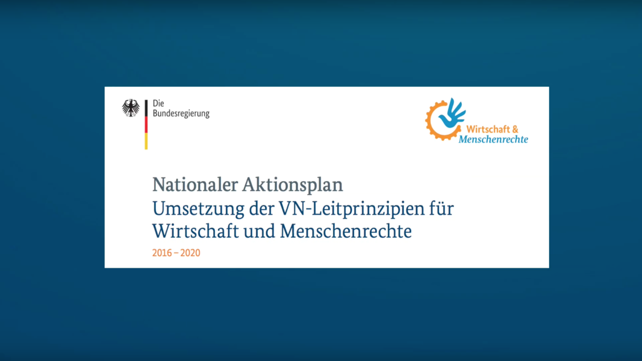 Nationaler Aktionsplan Wirtschaft und Menschenrechte