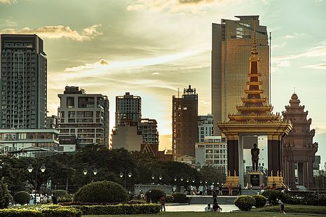 Phnom Penh - Hauptstadt Kambodscha