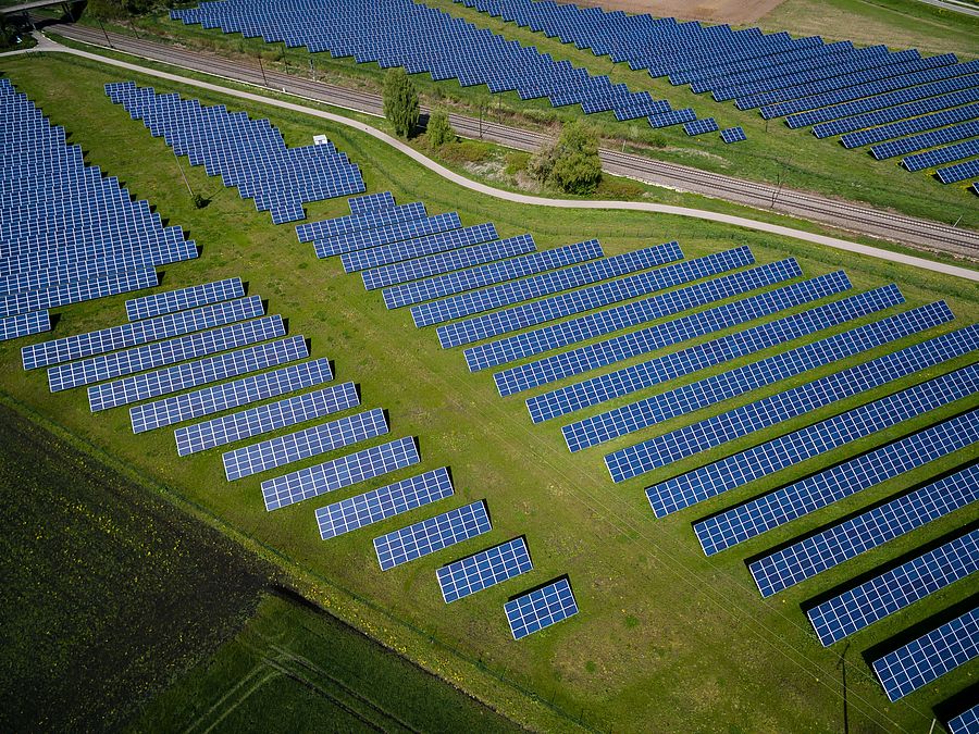 Solarpark in Deutschland