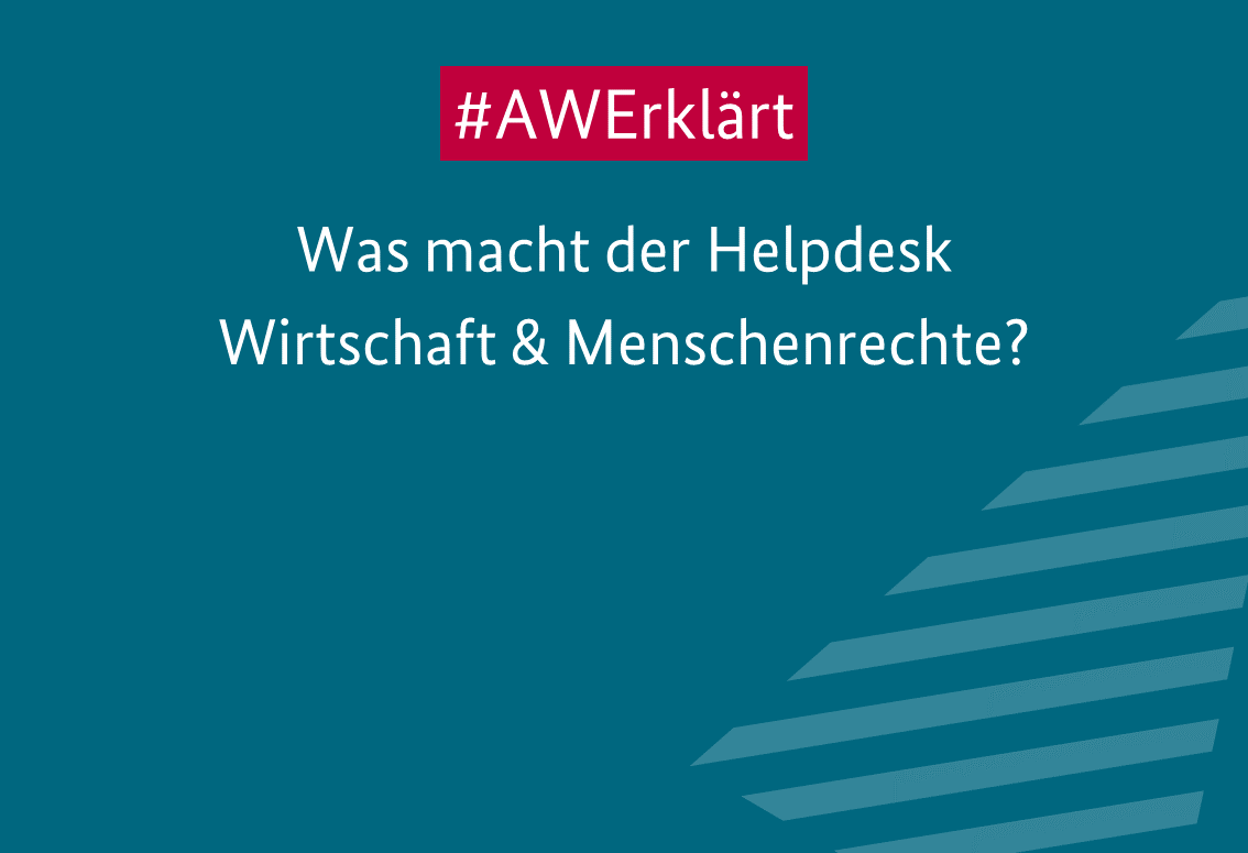 „Es geht nicht darum, dass Unternehmen allein die Welt retten“ AWE Blog